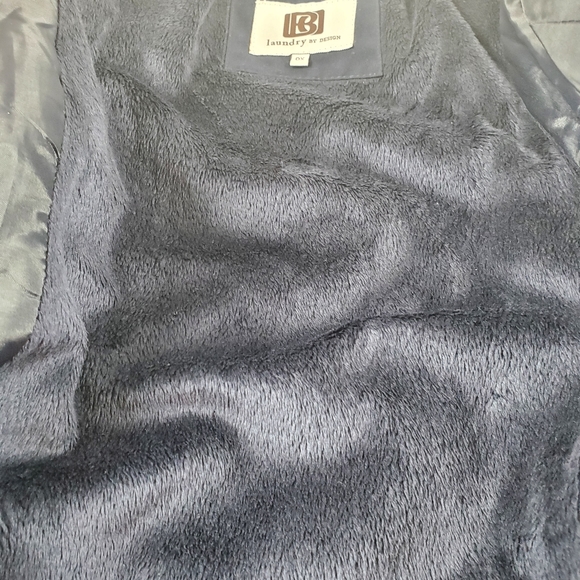 Laundry by Design Navy Blue Quilted Coat - Picture 6 of 16